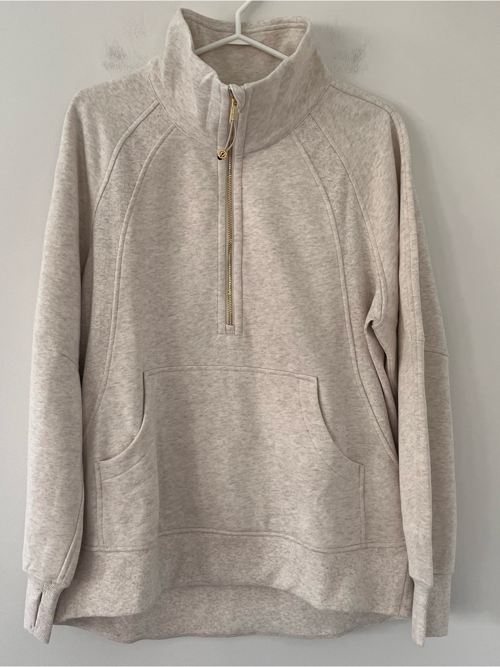 Lululemon NWOT Scuba Oversized Funnel Neck Half-Zip Pullover